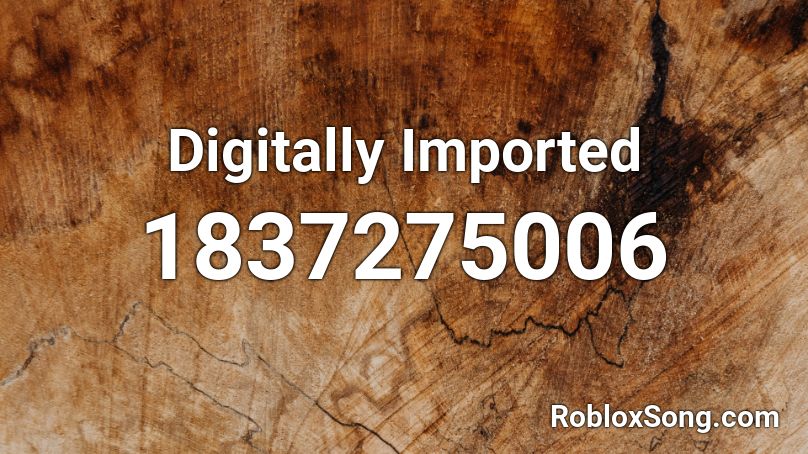 Digitally Imported Roblox ID