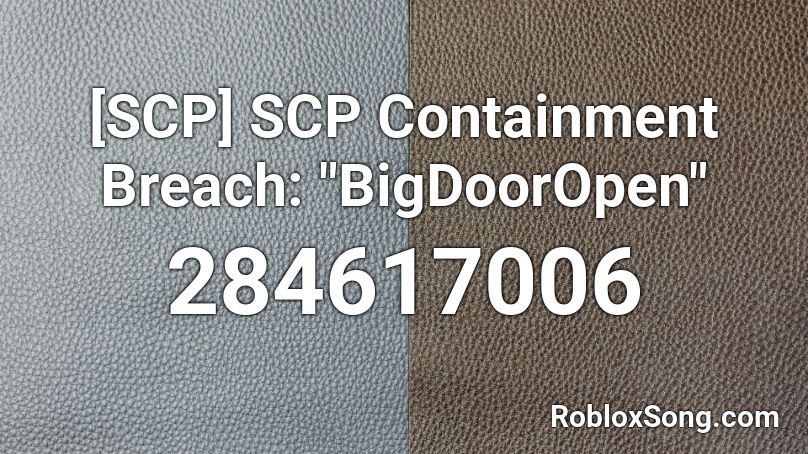 [SCP] SCP Containment Breach: 