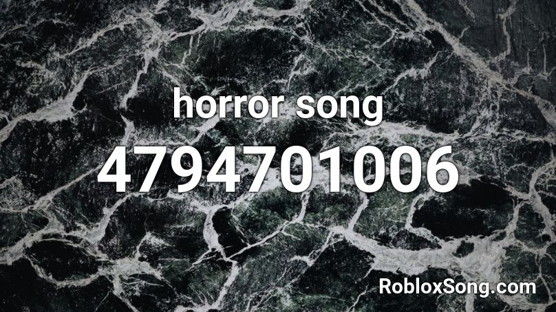 horror song Roblox ID