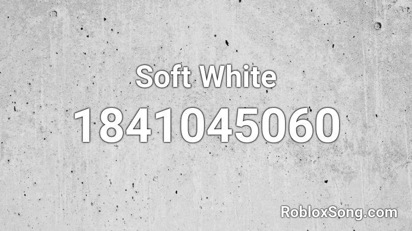 Soft White Roblox ID