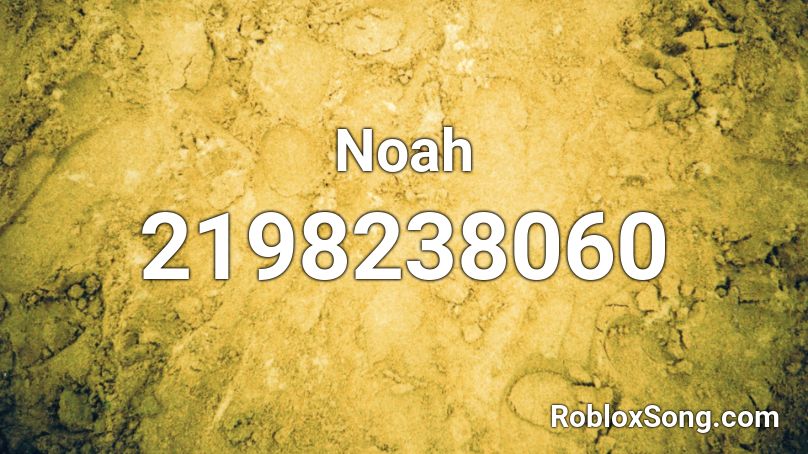 Noah Roblox ID