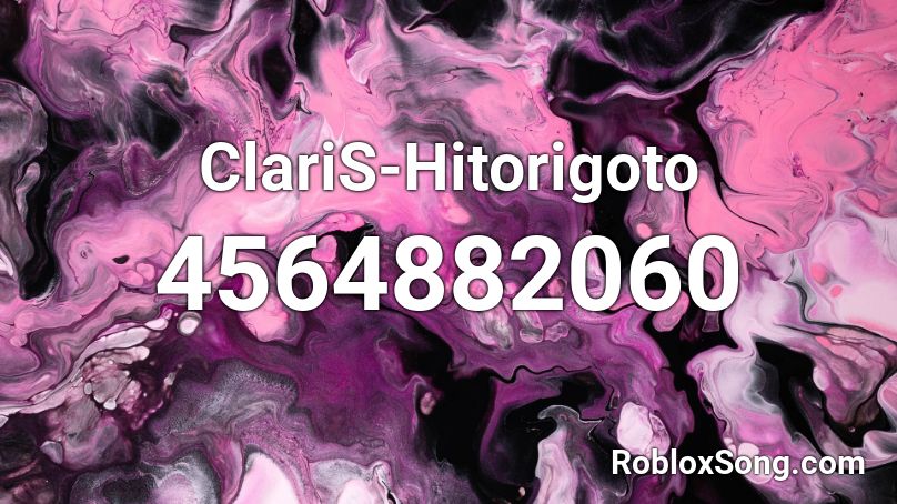ClariS-Hitorigoto Roblox ID