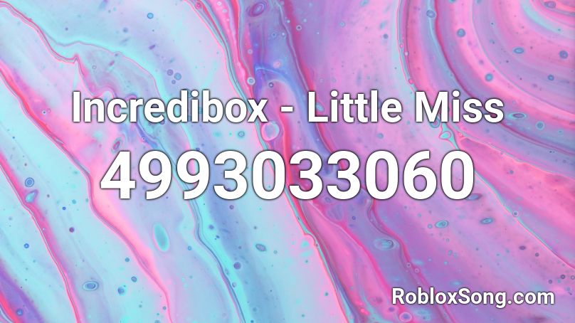 Incredibox - Little Miss Roblox ID