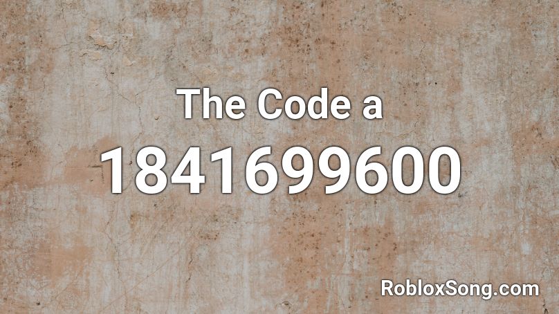 The Code a Roblox ID