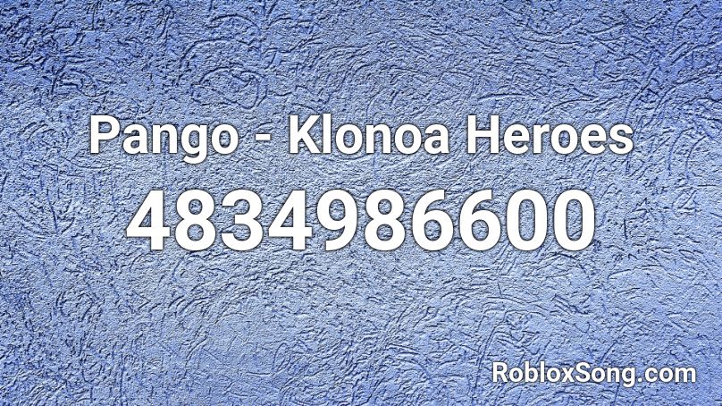 Pango - Klonoa Heroes Roblox ID