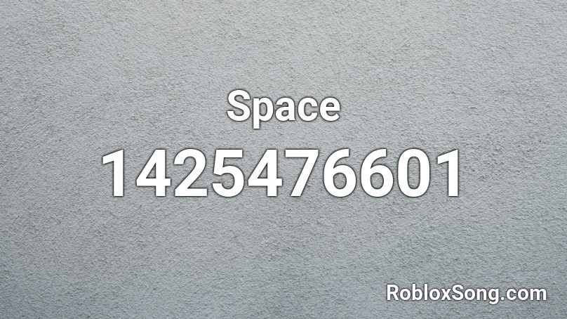 Space Roblox ID