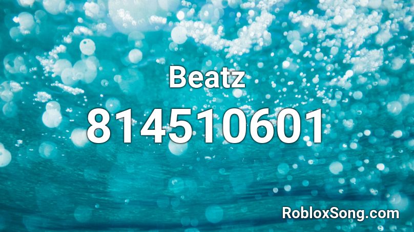 Beatz Roblox ID