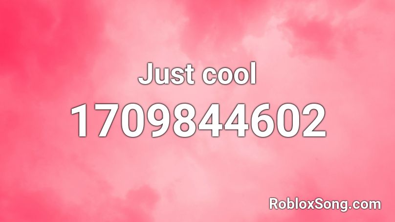 Just cool Roblox ID