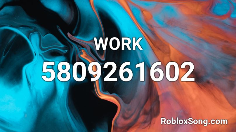 WORK Roblox ID