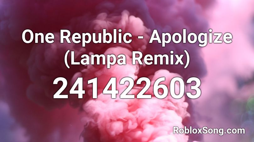 one republic apologize remix