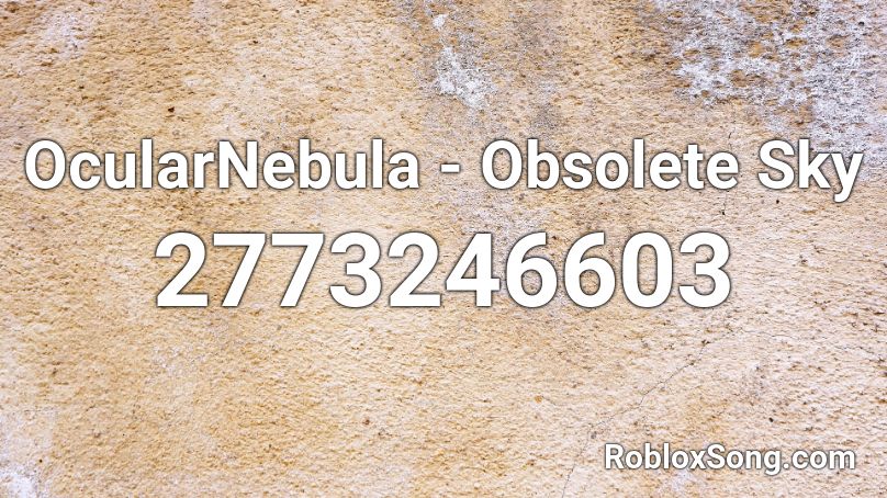 OcularNebula - Obsolete Sky Roblox ID