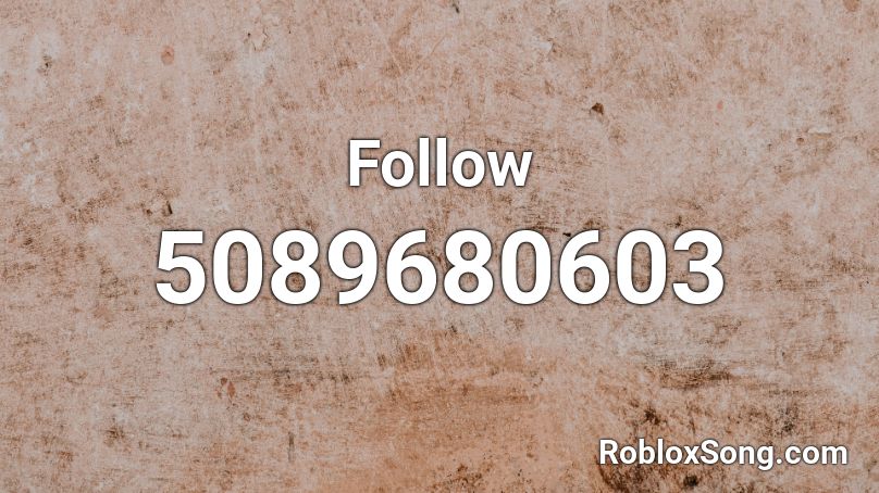 Follow Roblox ID