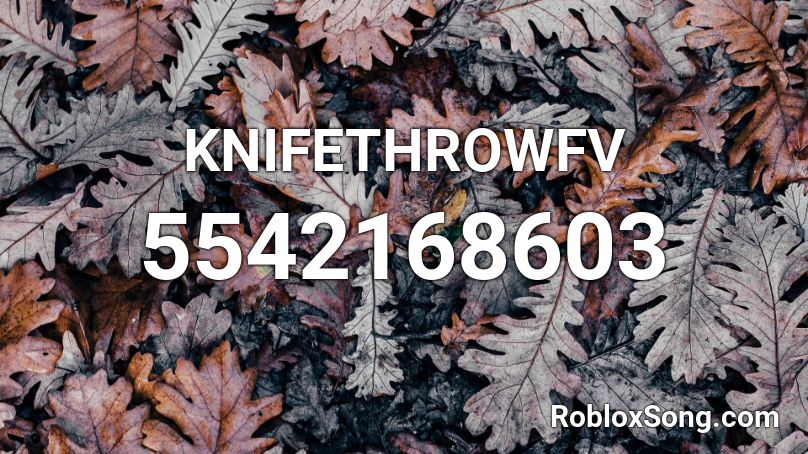 KNIFETHROWFV Roblox ID