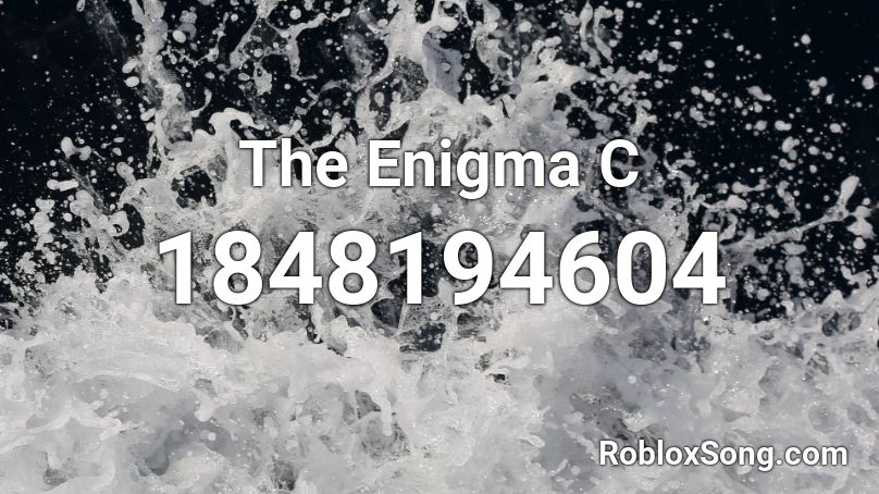 The Enigma C Roblox ID