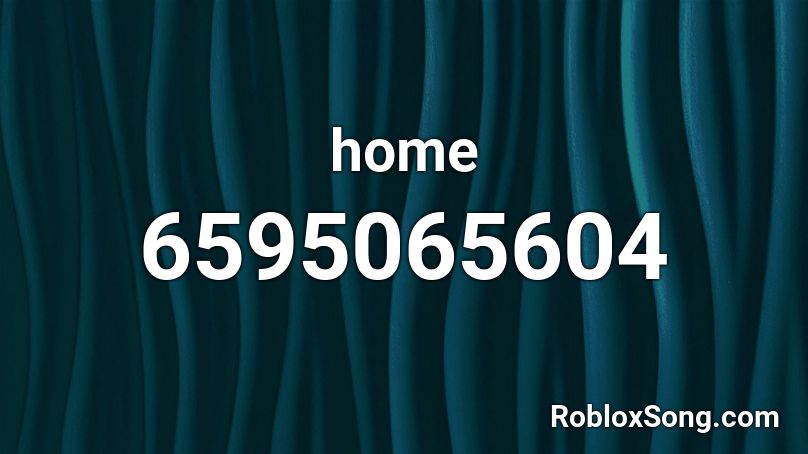 home Roblox ID