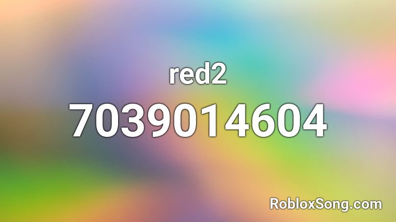 red2 Roblox ID