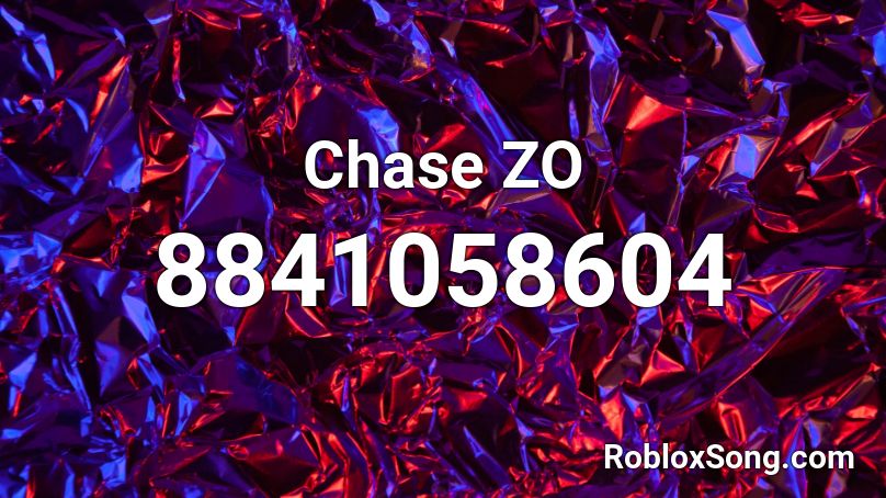 Chase ZO Roblox ID