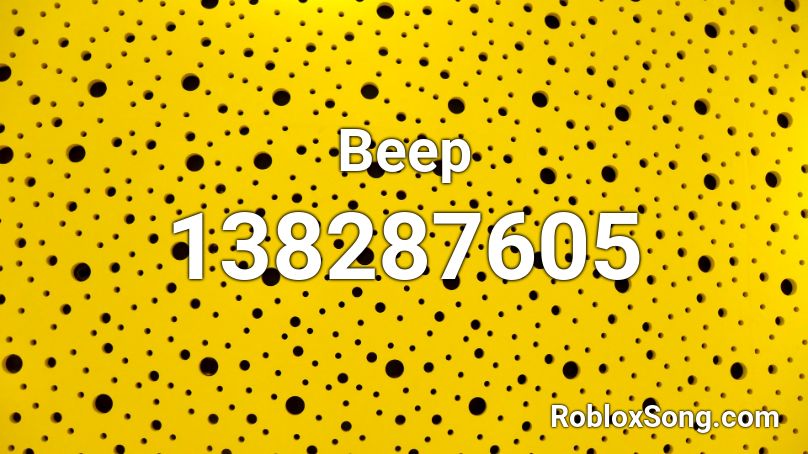 Beep Roblox ID