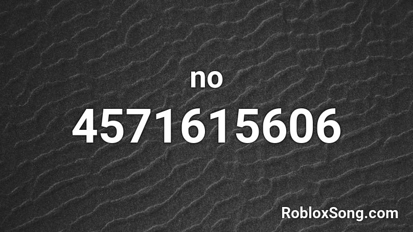 no Roblox ID