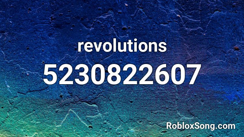revolutions Roblox ID