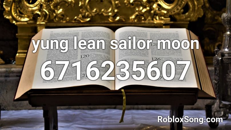 yung lean sailor moon Roblox ID