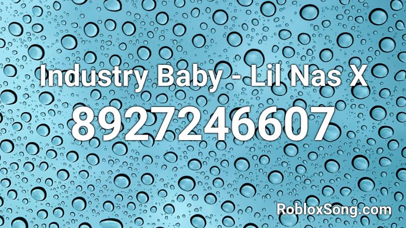 industry baby roblox id