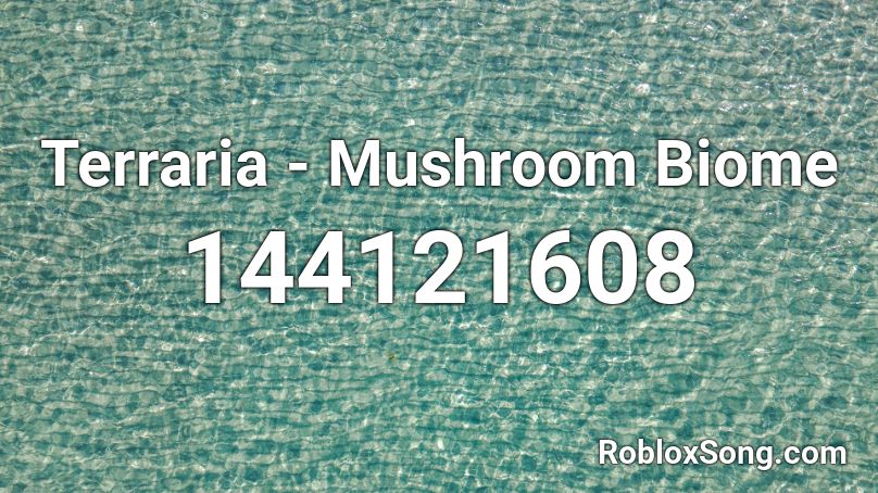 Terraria - Mushroom Biome Roblox ID
