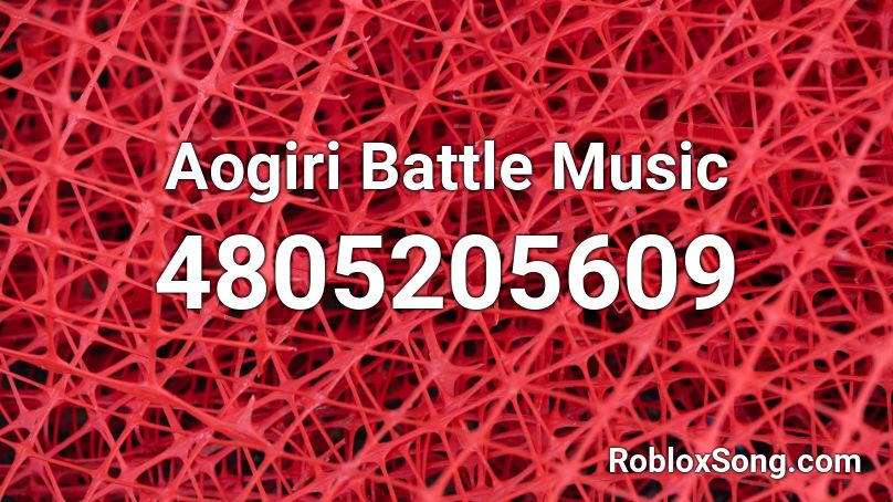 Aogiri OST Roblox ID