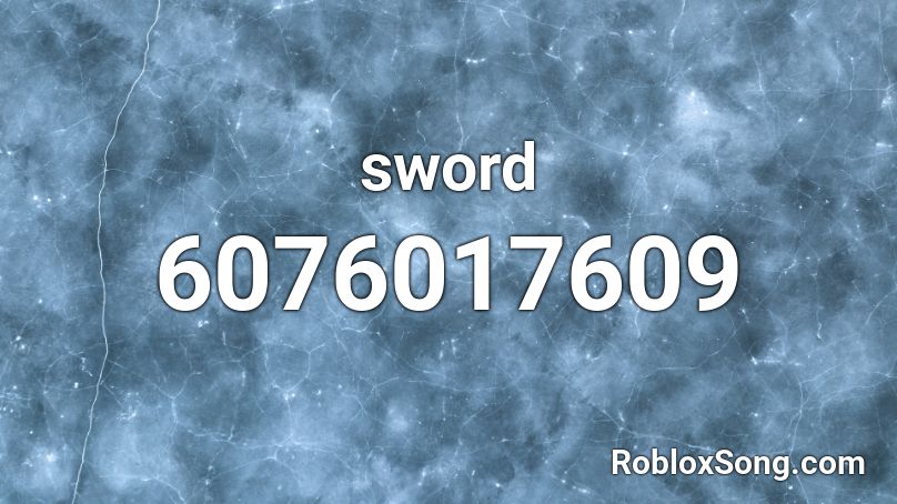 sword Roblox ID