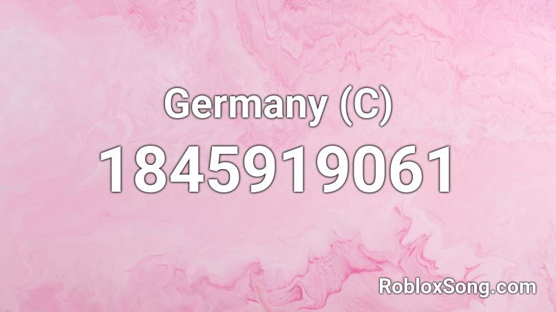 Germany Music Roblox Id - roblox music code grrls