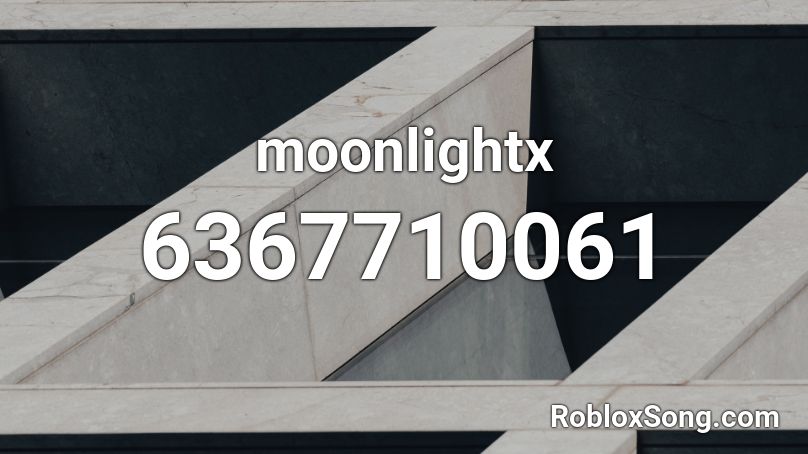 moonlightx Roblox ID