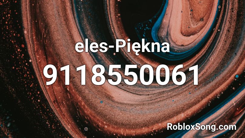 eles-Piękna Roblox ID