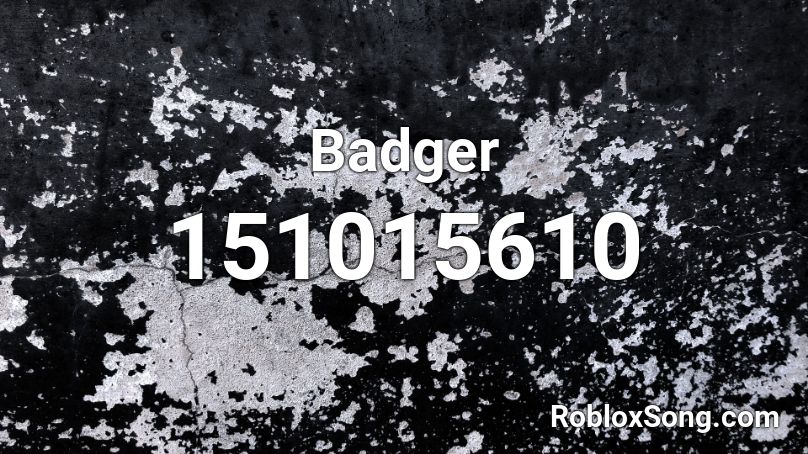 Badger Roblox ID