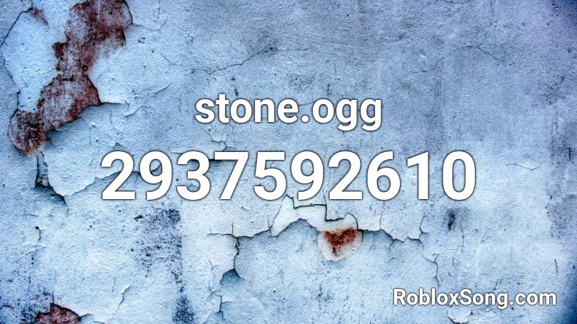 stone.ogg Roblox ID