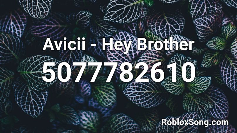 Hey Brother Roblox Id - bakugou song roblox id