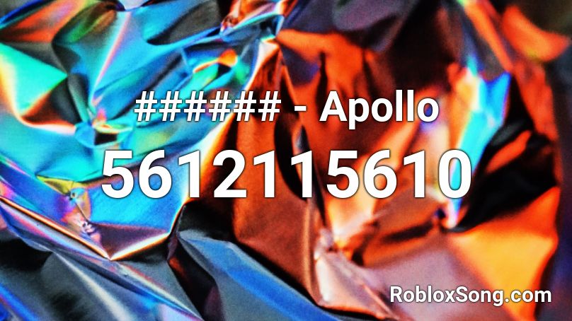 ###### - Apollo Roblox ID