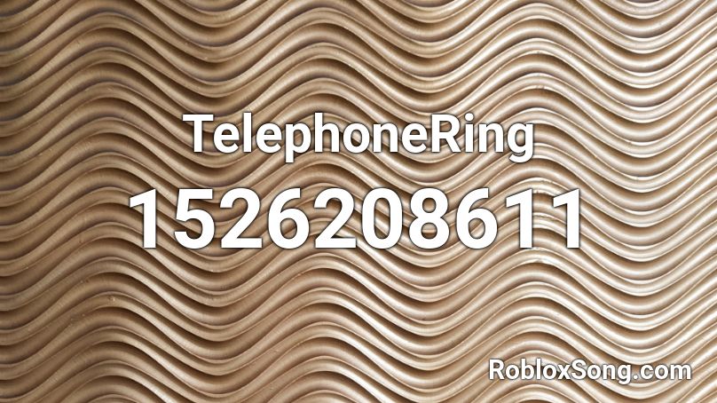 TelephoneRing Roblox ID