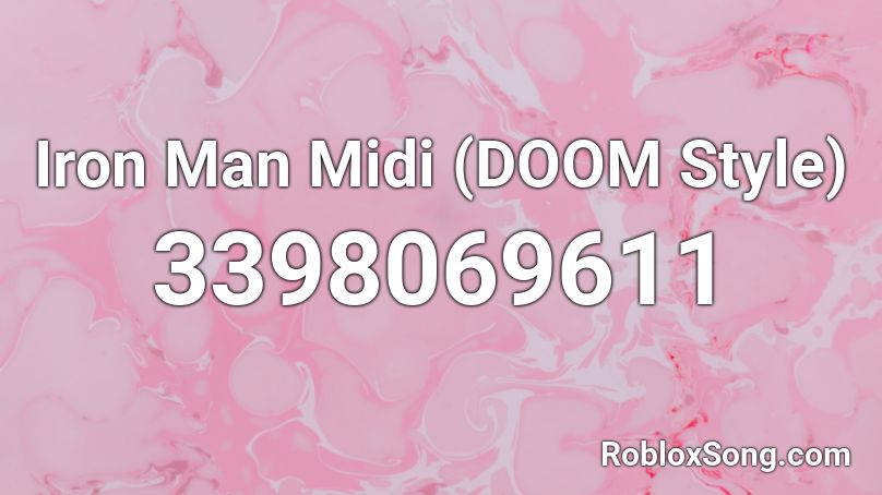 Iron Man Midi (DOOM Style) Roblox ID