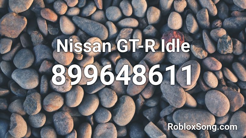 Nissan GT-R Idle Roblox ID