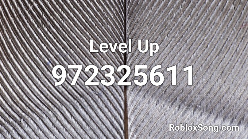 Level Up Roblox ID