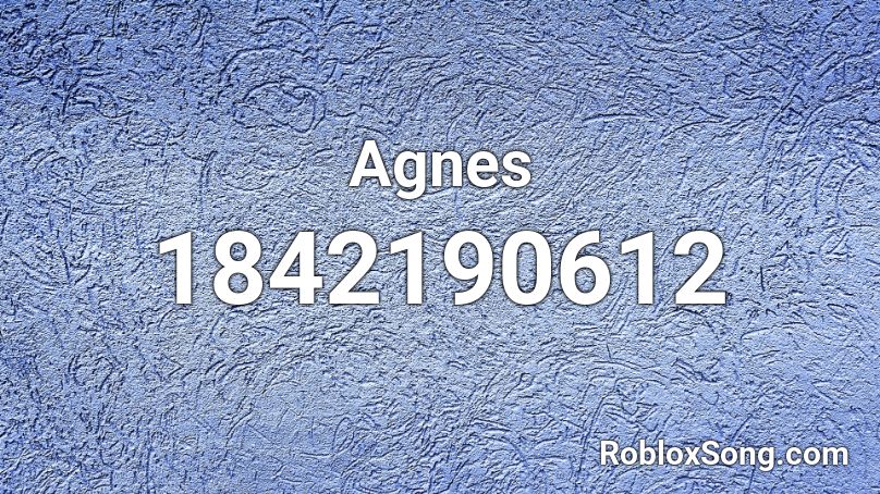 Agnes Roblox ID