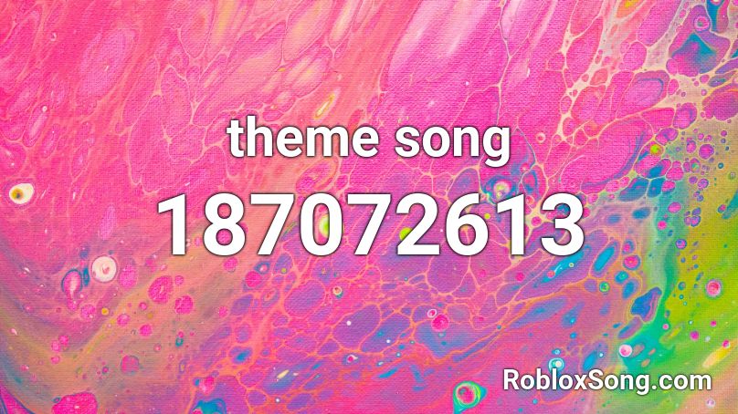 theme song Roblox ID