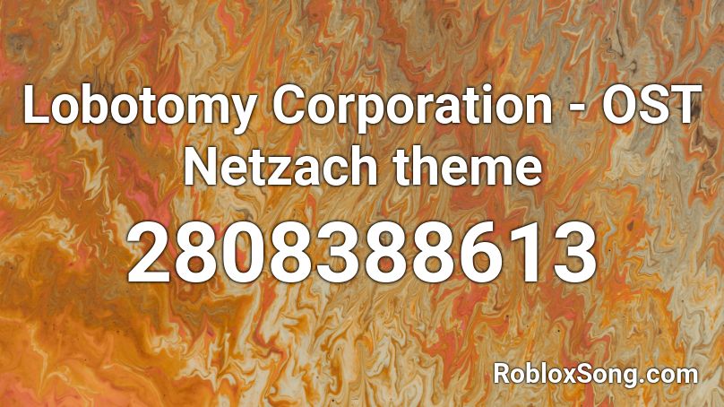 Lobotomy Corporation - OST Netzach theme Roblox ID