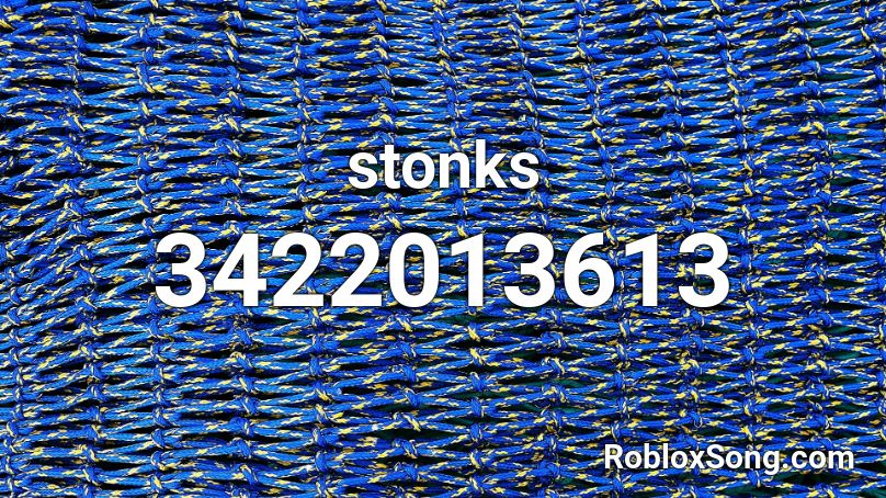 stonks Roblox ID
