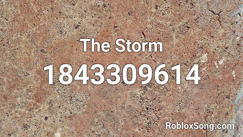 The Storm Roblox ID