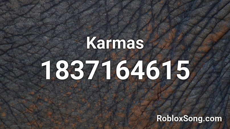 Karmas Roblox ID