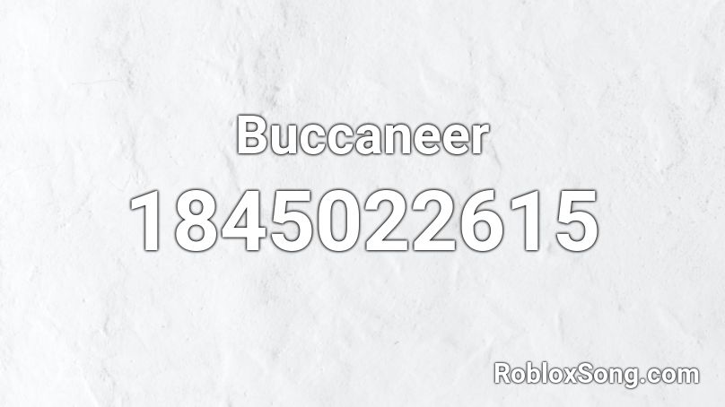 Buccaneer Roblox ID