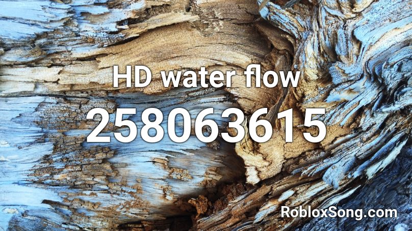 HD water flow Roblox ID