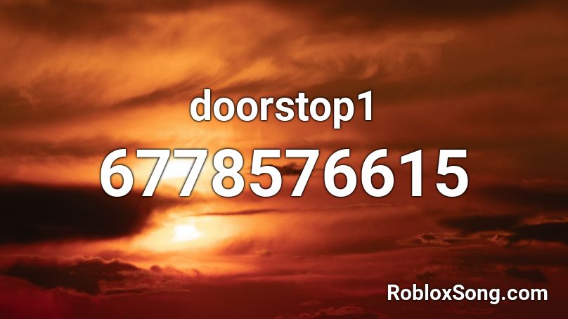 doorstop1 Roblox ID