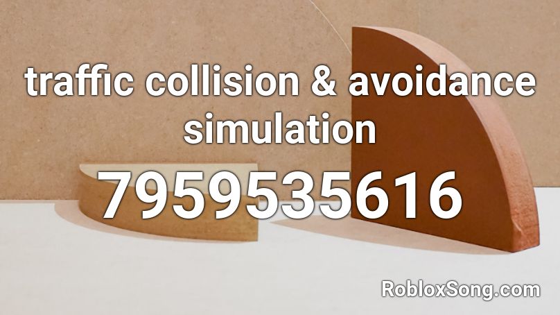 traffic collision & avoidance simulation Roblox ID